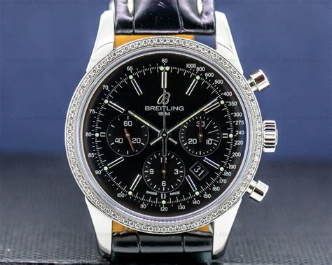 breitling black diamond bezel|breitling bezel replacement.